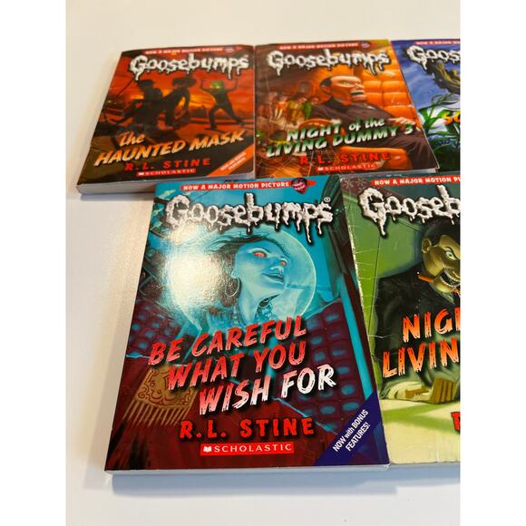 Goosebumps Re-Print: Lot of 5 - Picture 2 of 7